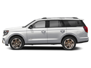 White Ford Expedition SUV King Ranch