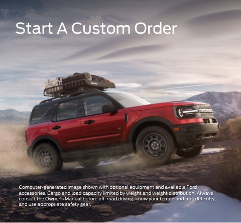 Start a custom order | Kirk Brothers Ford of Vicksburg in Vicksburg MS