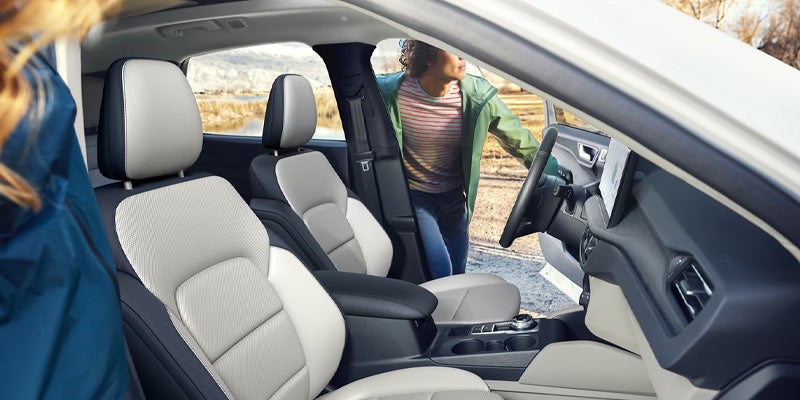 Interior of Ford Escape