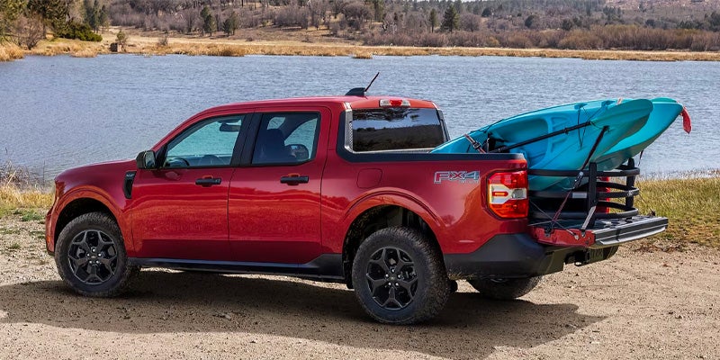 Red 2025 Ford Maverick Truck