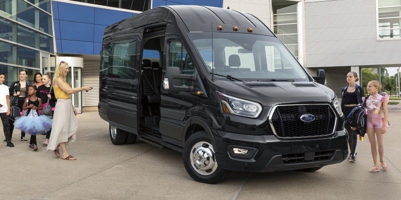 Black 2025 Ford Transit-150