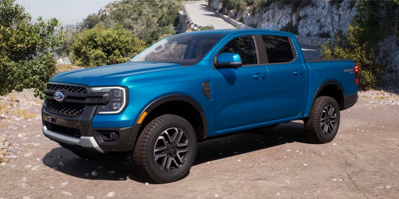 Blue 2025 Ford Ranger