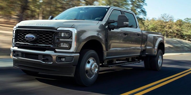 2026 Ford F-250 Super Duty Driving Down Highway