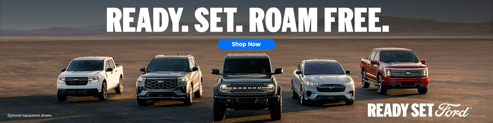 Ready. Set. Roam Free. at Kirk Brothers Ford of Vicksburg in Vicksburg MS